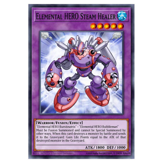 Yu-Gi-Oh! - Speed Duel GX - Duel Academy Box - Elemental HERO Steam Healer (Common) SGX1-ENA24