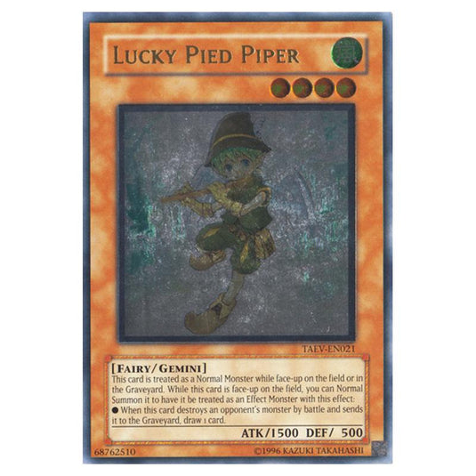 Yu-Gi-Oh! - Tactical Evolution - Lucky Pied Piper (Ultimate Rare) TAEV-EN021