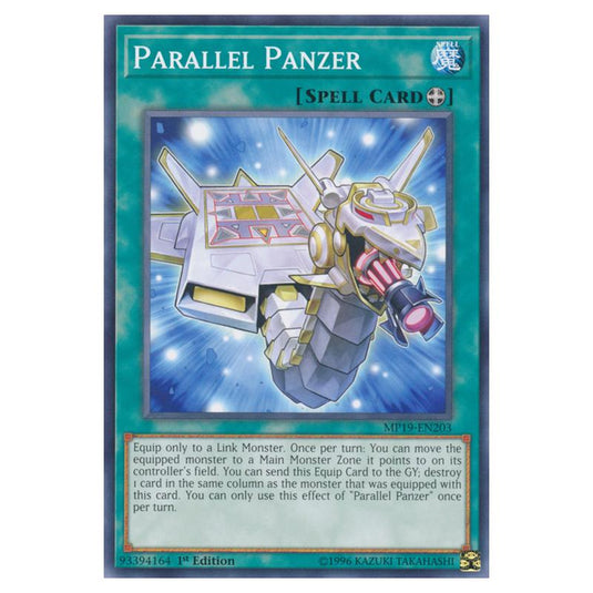 Yu-Gi-Oh! - 2019 Gold Sarcophagus Tin Mega Pack - Parallel Panzer (Common) MP19-EN203