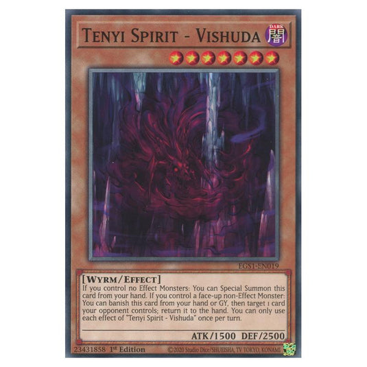 Yu-Gi-Oh! - Egyptian God Deck - Slifer the Sky Dragon - Tenyi Spirit - Vishuda (Common) EGS1-EN019