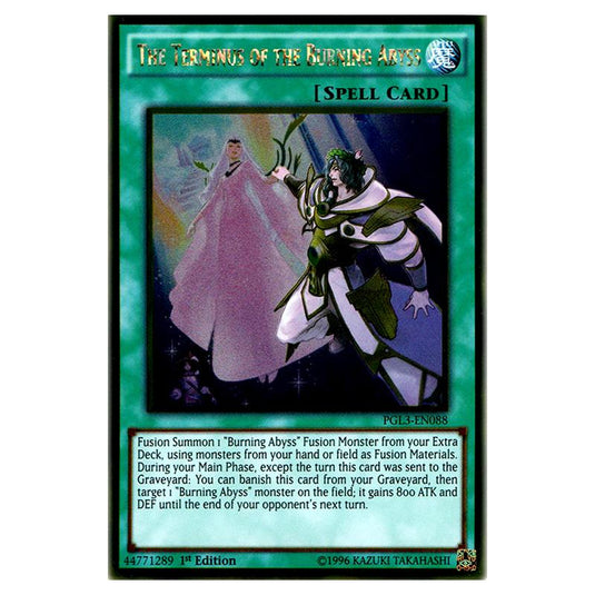 Yu-Gi-Oh! - Premium Gold - Infinite Gold - The Terminus of the Burning Abyss (Gold Rare) PGL3-EN088