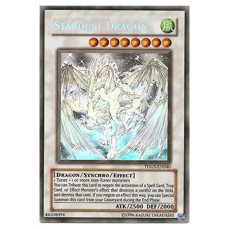 Yu-Gi-Oh! - The Duelist Genesis - Stardust Dragon (Ghost Rare) TDGS-EN Yu-Gi-Oh! - The Duelist Genesis - Stardust Dragon (Ghost Rare) TDGS-EN