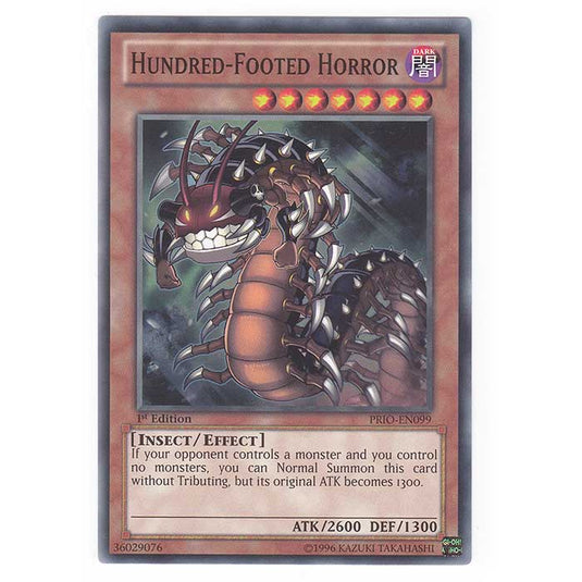 Yu-Gi-Oh! - Primal Origin - Hundred-Footed Horror - 99/99