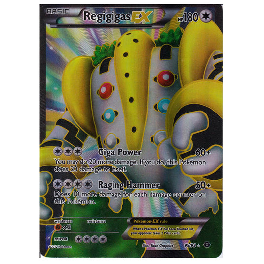 Pokemon - Black & White - Next Destinies - Regigigas EX Full Art 99/99
