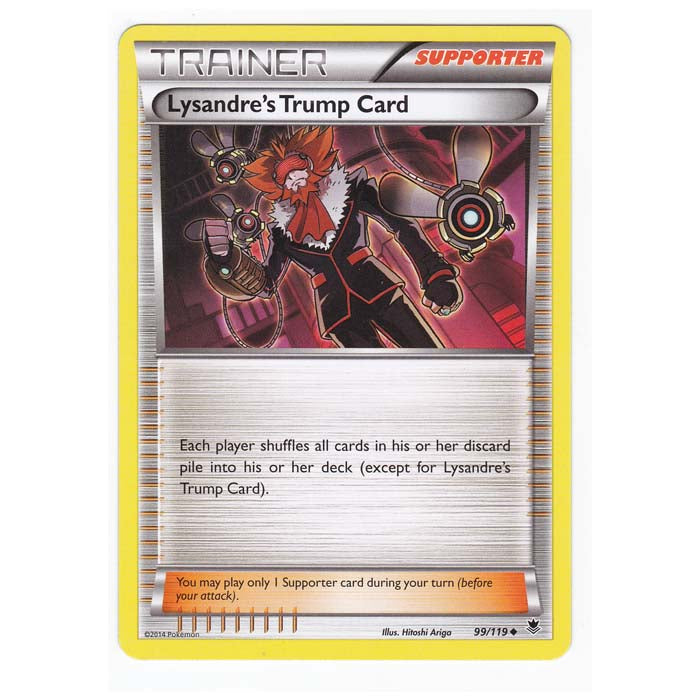 Pokemon - XY Phantom Forces - Lysandre's Trump Card - 99/119 Pokemon - XY Phantom Forces - Lysandre's Trump Card - 99/119