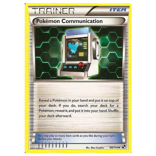 Pokemon - Black & White - Pokemon Communication 99/114