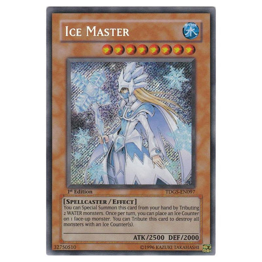 Yu-Gi-Oh! - The Duelist Genesis - Ice Master (Secret Rare) TDGS-EN097