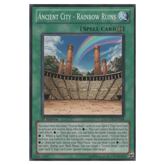 Yu-Gi-Oh! - Legendary Collection 2 - The Duel Academy Years Mega Pack - Ancient City - Rainbow Ruins (Common) LCGX-EN168