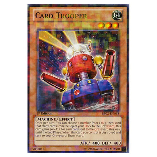 Yu-Gi-Oh! - Battle Pack 2 - War of the Giants - Card Trooper (Mosaic Rare) BP02-EN048