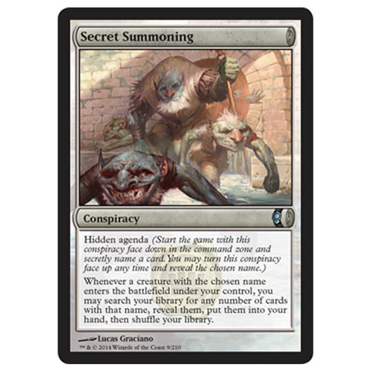 Magic the Gathering - Conspiracy - Secret Summoning - 9/210