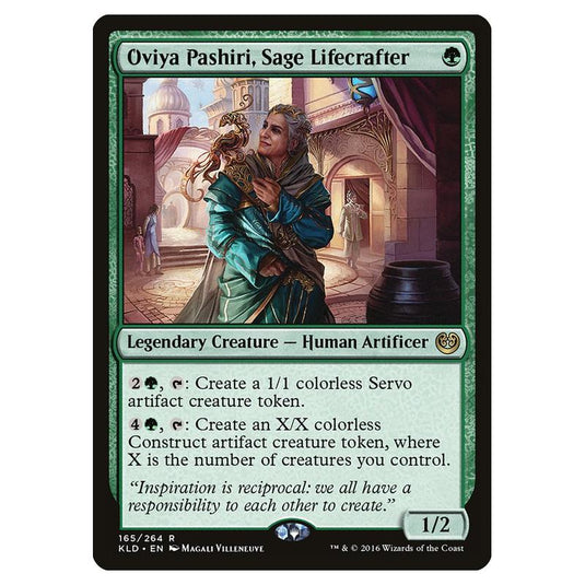 Magic the Gathering - Kaladesh - Oviya Pashiri, Sage Lifecrafter - 165/264