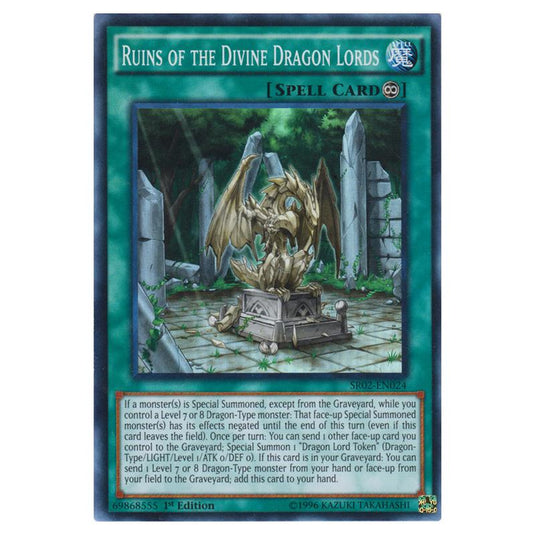 Yu-Gi-Oh! - Rise of the True Dragons Structure Deck - Ruins of the Divine Dragon Lords (Super Rare) SR02-EN024