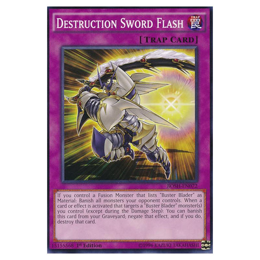 Yu-Gi-Oh! - Breakers of Shadow - Destruction Sword Flash (Common) BOSH-EN072
