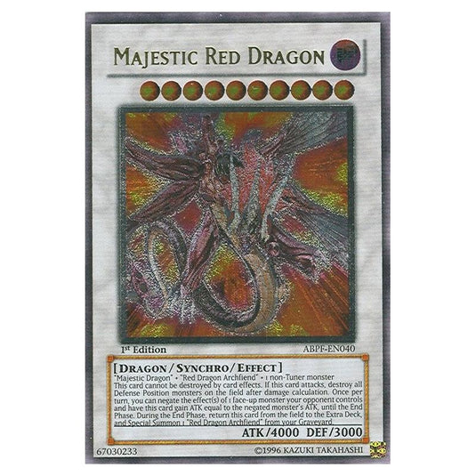Yu-Gi-Oh! - Absolute Powerforce - Majestic Red Dragon (Ultimate Rare) ABPF-EN040