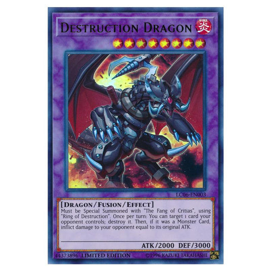 Yu-Gi-Oh! - Legendary Collection Kaiba - Destruction Dragon (Ultra Rare) LC06-EN003