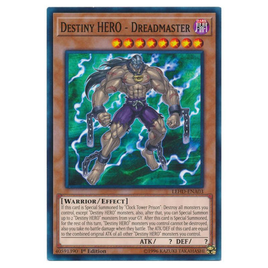 Yu-Gi-Oh! - Legendary Hero Decks - Destiny HERO - Dreadmaster (Common) LEHD-ENA03