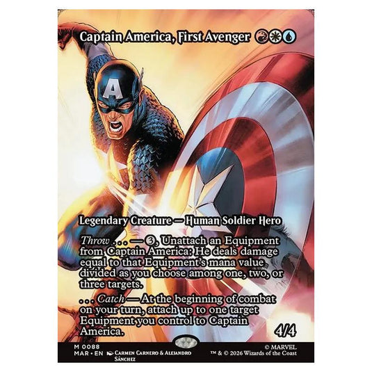 Magic The Gathering - Marvel Universe - Captain America, First Avenger - 0088