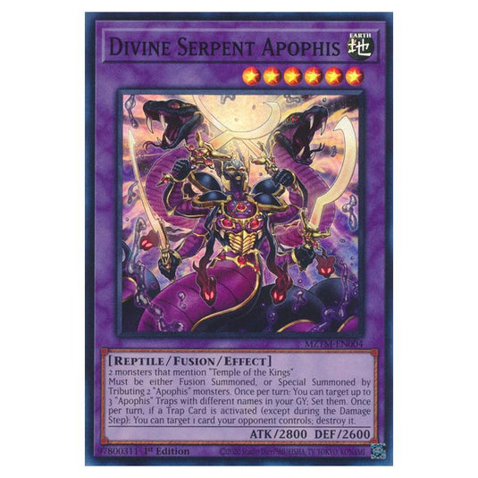 Yu-Gi-Oh! - Maze of the Master - Divine Serpent Apophis (Super Rare) MZTM-EN004