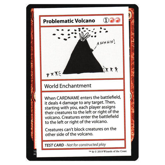 Magic the Gathering - Mystery Booster Playtest Cards 2021 - Problematic Volcano - 60