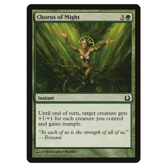 Magic The Gathering - Return To Ravnica - Chorus Of Might - 119/274