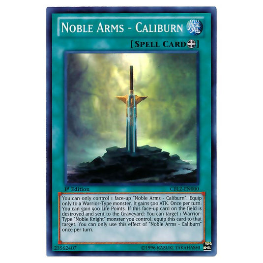 Yu-Gi-Oh! - Cosmo Blazer - Noble Arms - Caliburn (Super Rare) CBLZ-EN000