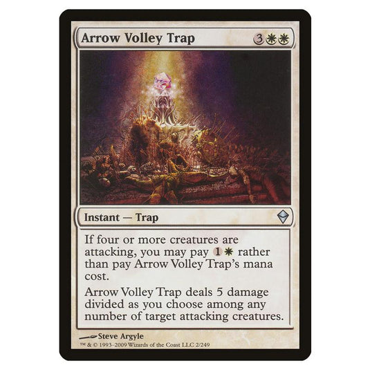 Magic The Gathering - Zendikar - Arrow Volley Trap - 2/249 (Foil)