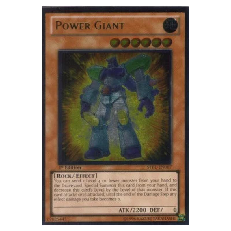 Yu-Gi-Oh! - Starstrike Blast - Power Giant (Ultimate Rare) - STBL-EN00 Yu-Gi-Oh! - Starstrike Blast - Power Giant (Ultimate Rare) - STBL-EN00
