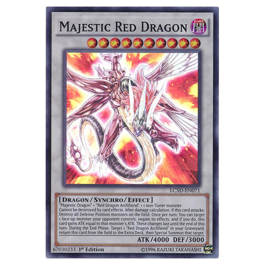 Yu-Gi-Oh! - Legendary Collection 5D's Mega Pack - Majestic Red Dragon (Super Rare) LC5D-EN071