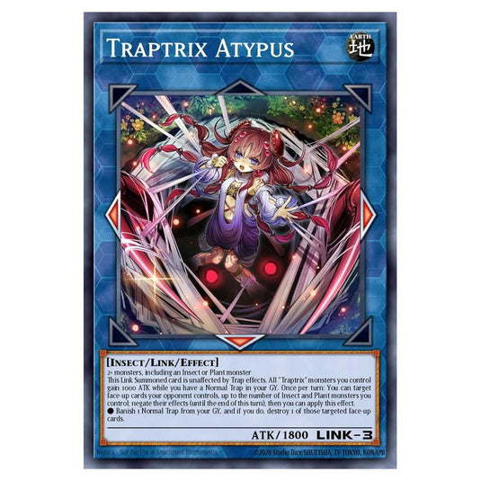 Yu-Gi-Oh! - Structure Deck - Beware of Traptrix - Traptrix Atypus (Ultra Rare) SDBT-EN043