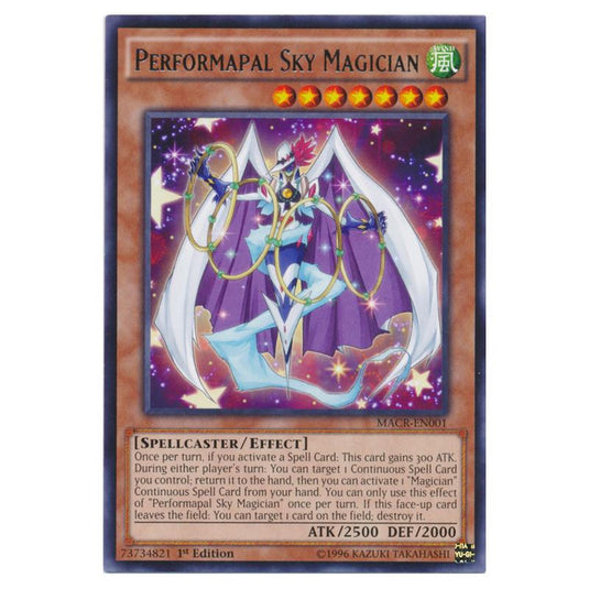 Yu-Gi-Oh! - Maximum Crisis - Performapal Sky Magician (Rare) MACR-EN001