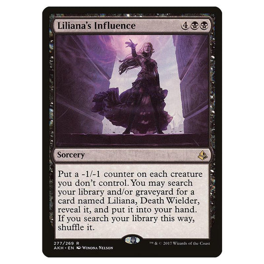 Magic the Gathering - Amonkhet - Liliana's Influence - 277/269