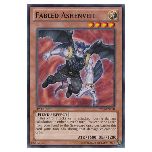 Yu-Gi-Oh! - Battle Pack - Epic Dawn - Fabled Ashenveil (Common) BP01-EN158