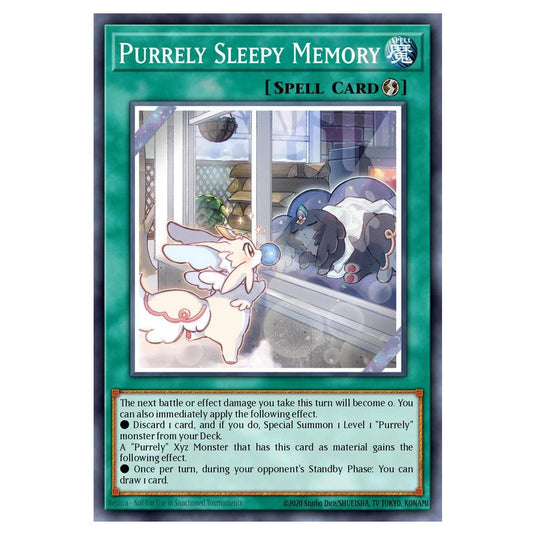 Yu-Gi-Oh! - OTS Tournament Pack 24 - Purrely Sleepy Memory (Super Rare) OP24-EN010