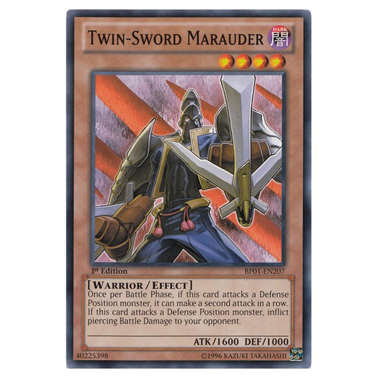 Yu-Gi-Oh! - Battle Pack - Epic Dawn - Twin-Sword Marauder (Common) BP01-EN207