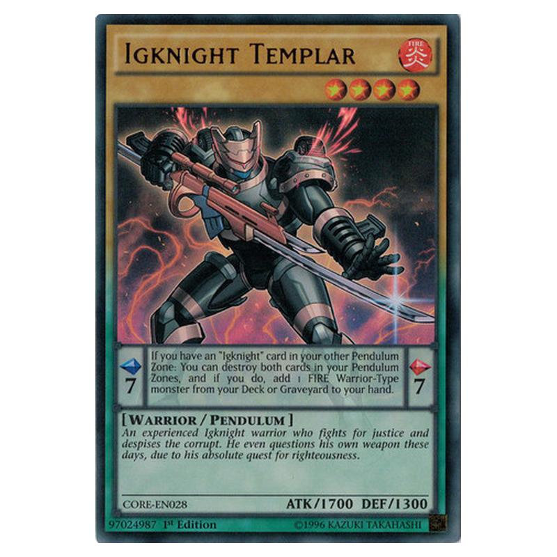 yugioh igknight cards Igknight Veteran DOCS-EN031 Yu-Gi-Oh! Card Light Play 1st Edition