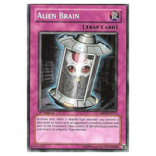 Yu-Gi-Oh! - Absolute Powerforce - Alien Brain (Common) ABPF-EN075