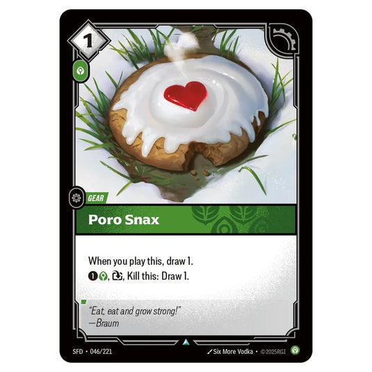 Riftbound: League of Legends TCG - Spiritforged - Poro Snax - 046/221
