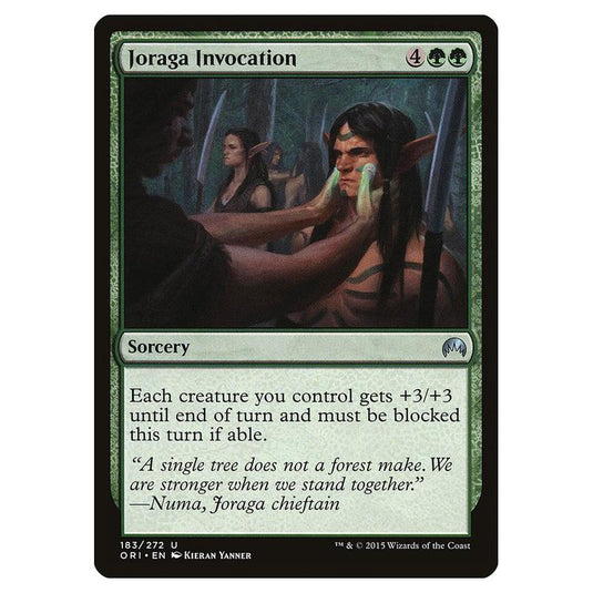 Magic The Gathering - Magic Origins - Joraga Invocation - 183/272 (Foil)
