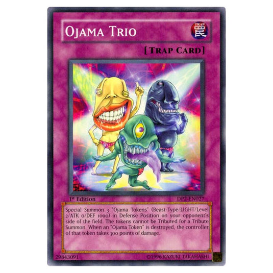 Yu-Gi-Oh! - Duelist Pack - Chazz Princeton - Ojama Trio (Common) DP2-EN027
