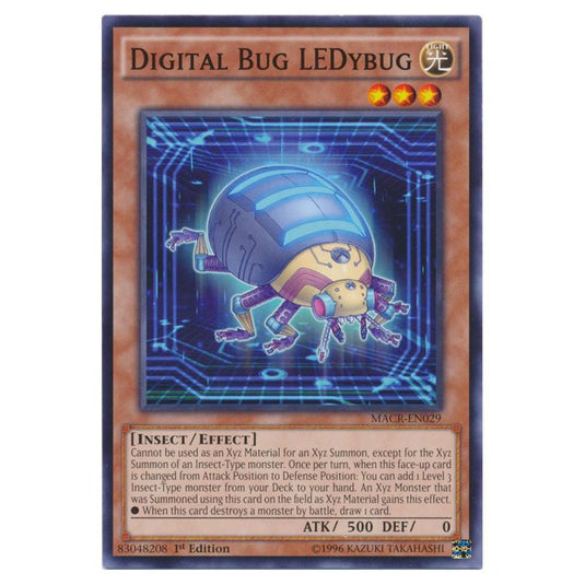 Yu-Gi-Oh! - Maximum Crisis - Digital Bug LEDybug (Common) MACR-EN029
