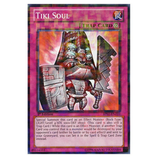 Yu-Gi-Oh! - Battle Pack 2 - War of the Giants - Tiki Soul (Mosaic Rare) BP02-EN210