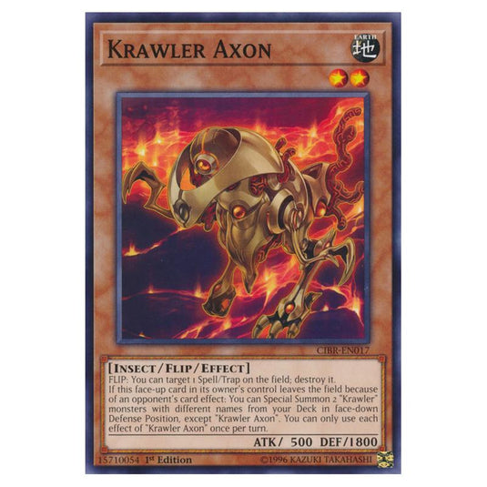 Yu-Gi-Oh! - Circuit Break - Krawler Axon (Common) CIBR-EN017