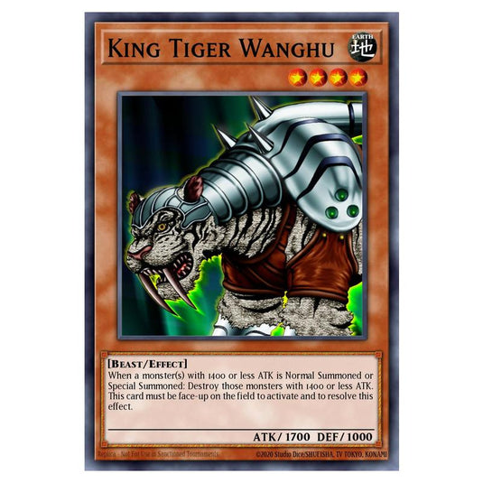 Yu-Gi-Oh! - OTS Tournament Pack 24 - King Tiger Wanghu (Super Rare) OP24-EN004