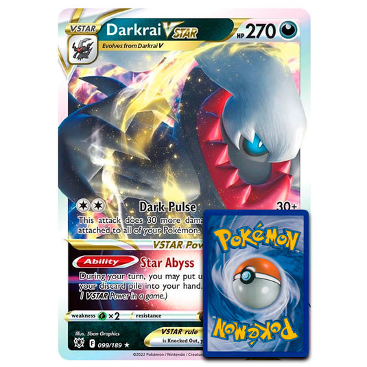 Pokemon - Darkrai Vstar - Oversized Card - 099/189