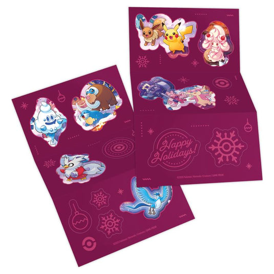 Pokemon - Holiday Calendar 2025 - Sticker Sheets