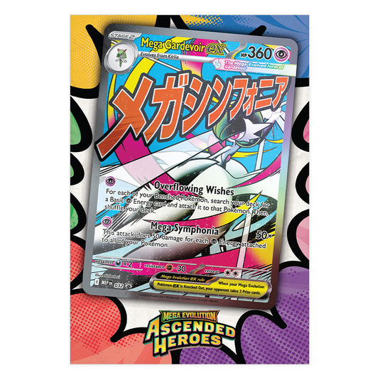 Pokemon - Mega Evolution - Ascended Heroes - Premium Poster Collection - Mega Gardevoir