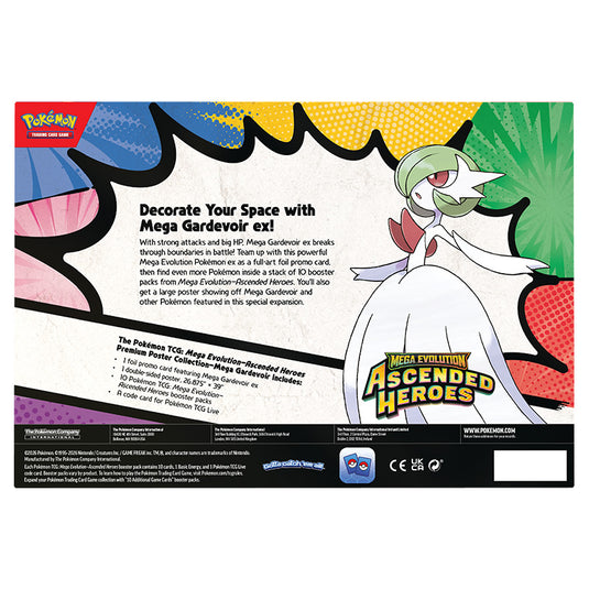 Pokemon - Mega Evolution - Ascended Heroes - Premium Poster Collection - Mega Gardevoir