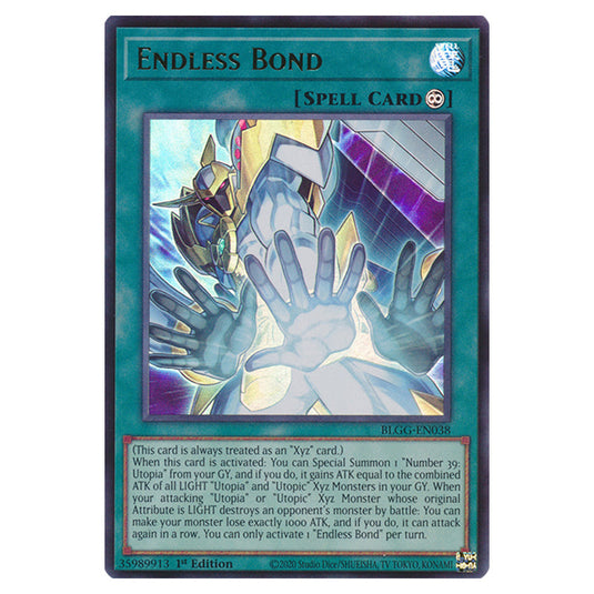 Endless Bond BLGG-EN038 card from the Yu-Gi-Oh! set Battles of Legend: Glorious Gallery
