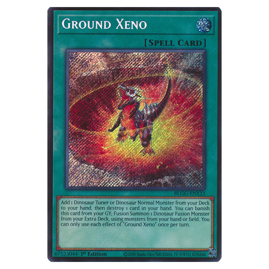Ground Xeno BLGG-EN123 card from the Yu-Gi-Oh! set Battles of Legend: Glorious Gallery