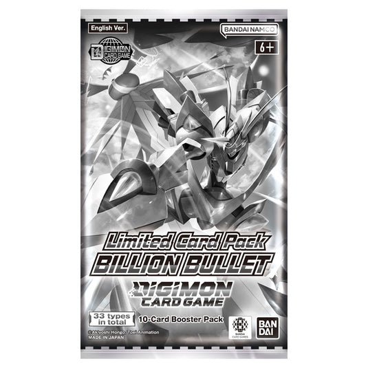 Digimon Card Game - LM06 - Limited Card Pack - Billion Bullet - Booster Pack